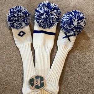 Set of 3 - AB Knit Golf Covers